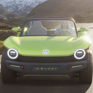 Mit dem ID Buggy will VW Lust auf Elektromobiltät machen.(Bild:  VW)