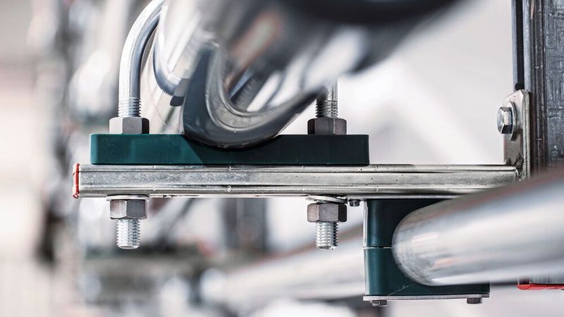 Individuelle Rohrschellen: Wenn es schnell gehen muss, kann der 3D-Druck die wirtschaftlichere Option sein. (Bild:  Michael Bahr, www.sichtbahr.de)