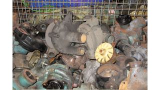 Wasserpumpen, beispielsweise für Nutzfahrzeuge, lassen sich wieder aufbereiten.  (Bild: Dominsky/Vogel Communications Group)