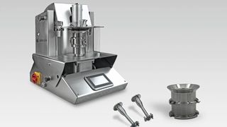 Der Labormischer EL1 Nano mit einem Nutzvolumen von bis zu 100 Millilitern. (Bild: Eirich)