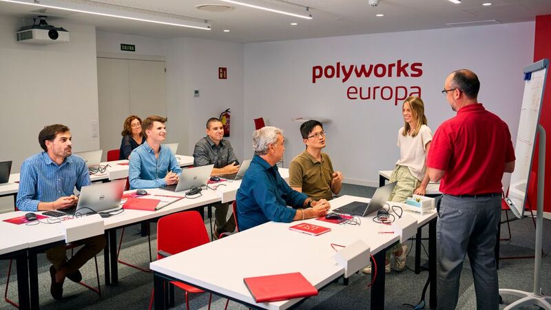 Session de formation PolyWorks Europa
