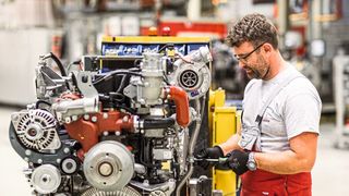 Eindrücke aus der Motorenproduktion von Deutz in Köln. (Bild: Nils Hendrik Mueller / Deutz AG)