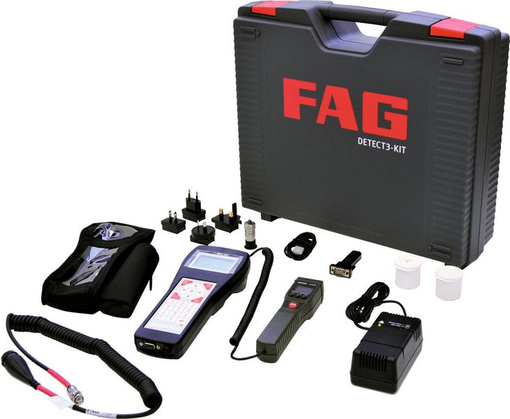 Diagnosesysteme von Schaeffler als Beitrag für Qualität und Prozesssicherheit: Das Offline-Schwingungsmessgerät FAG Detector III ermöglicht erste aussagekräf-tige Informationen zum Maschinenzustand. (Schaeffler)