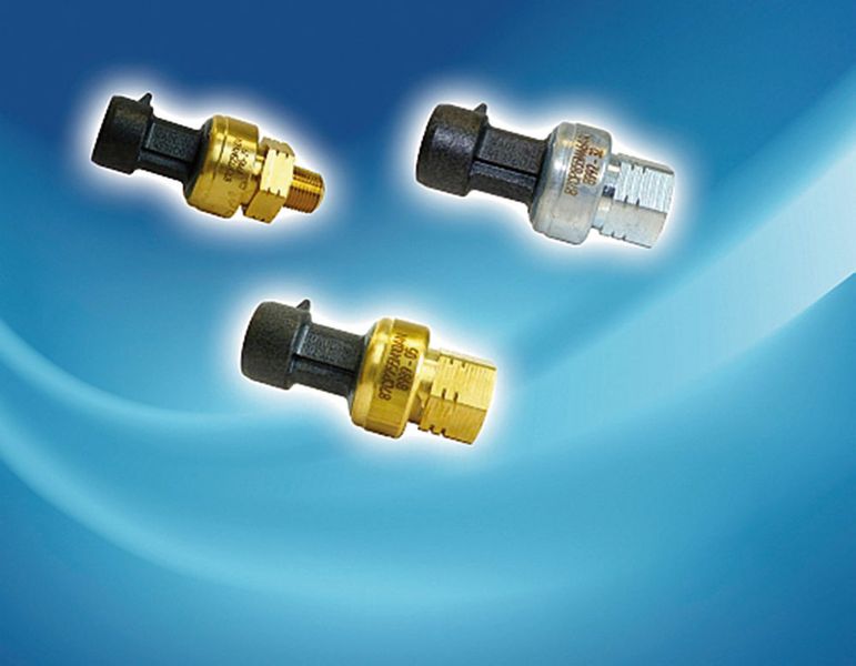 EBVchip Titan: Man nehme einen Drucksensor, der in Millionenstückzahlen für den Einsatz im Auto gefertigt wird, versehe ihn mit einer speziellen 4…20-mA-Schnittstelle für den industriellen Einsatz – fertig ist der Drucksensor Titan (Bild: EBV)