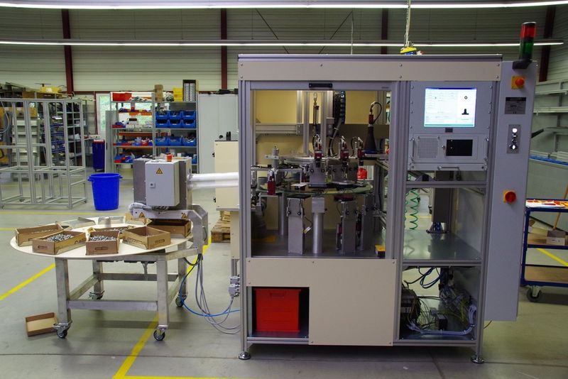 Die komplette, noch nicht vollständig verkleidete Gerfa-Anlage in der Übersicht. (Bild: Stemmer Imaging)