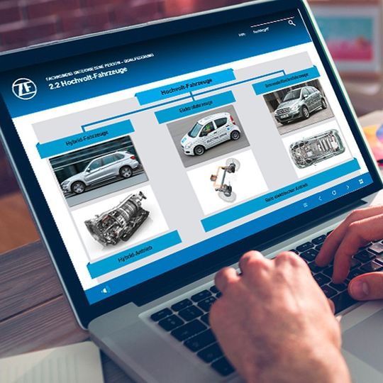 Garantiert ansteckungsfrei: Onlineschulung zur EuP bei ZF Aftermarket.(Bild:  ZF)