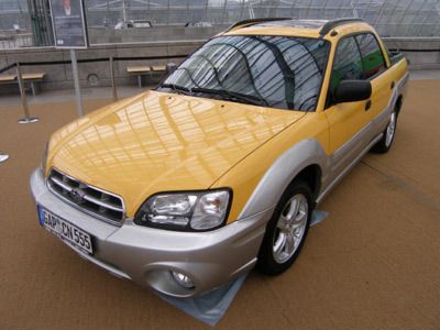 Rosemarie Mittermaier-Neureuther gehört einer von 153 Subaru Baja, die der Allradspezialist nach Deutschland importierte. „Wir wohnen in Südbayern und da gibt es viel Schnee“, kommentierte „Gold-Rosi“ die Anschaffung. (Archiv: Vogel Business Media)