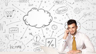 Ob Cloud-Computing auch im Mittelstand zunehmend eingesetzt wird, hängt maßgeblich von sogenannten Cloud Service Brokern ab, die alle Kompetenzen rund um Cloud-Dienste beherrschen. (Bild: ra2studio, Fotolia)