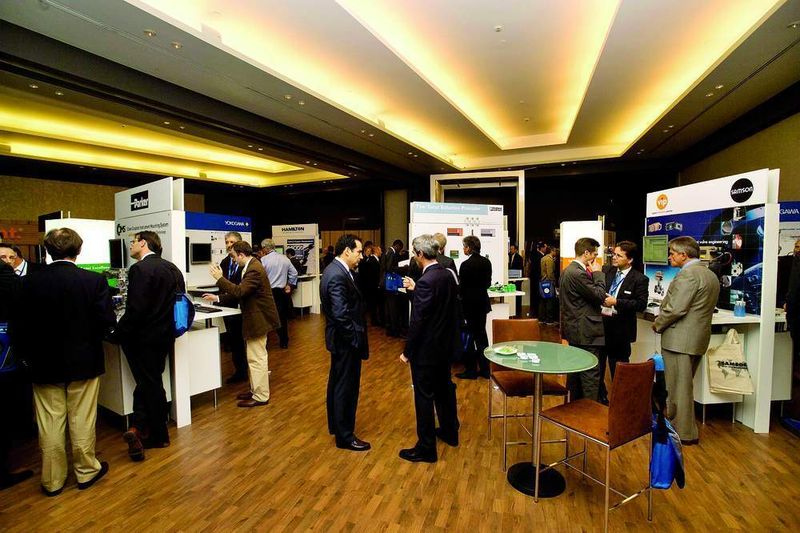 At the accompanying exhibition, a further 16 partner companies presented their products alongside Yokogawa. (Pictures: Yokogawa) (Archiv: Vogel Business Media)