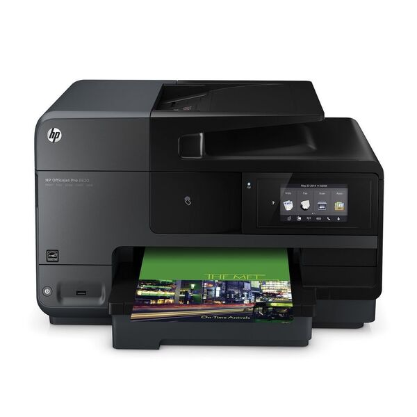Der HP Officejet Pro 8620 e-All-in-One verfügt über die NFC-Touch-to-Print-Technologie sowie einen 10,9 cm großen Farb-Display mit Touchscreen. (Bild: HP Deutschland)