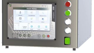 Die modulare CNC-Bahnsteuerung Unipos 330 von Fährenbach kontrolliert bis zu drei interpolierende Achsen.  (Föhrenbach)