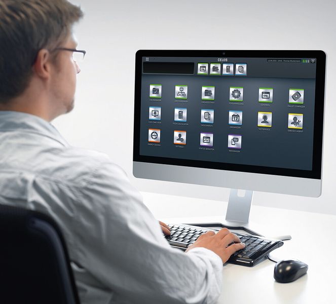 Die PC-Version von Celos bietet dem Anwender ganzheitliche Möglichkeiten zur optimalen Planung und Kontrolle von Fertigungsprozessen und Arbeitsabläufen. (Bild: DMG Mori)