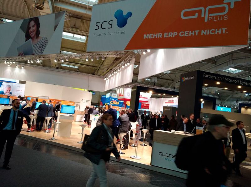 Der Stand von ERP-Anbieter Asseco Solutions. (Bild: Robert Horn)