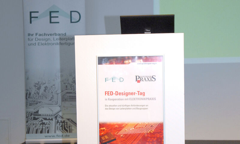 Auf Wiedersehen zum 2. FED-Designer-Tag 2011. Alle Informationen zur Veranstalrungen finden Sie unter www.pcbdesigner-tag.de (Archiv: Vogel Business Media)