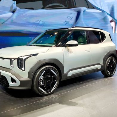 Mit dem EV2 bringt Kia sein bislang kleinstes Elektro-Modell. (Bild: Wehner - VCG)