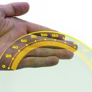 Transparentes EL-Display auf Glassubstrat: Vielfältige Einsatzmöglichkeiten durch robuste Mechanik, gute Ablesbarkeit und hohe Lebensdauer