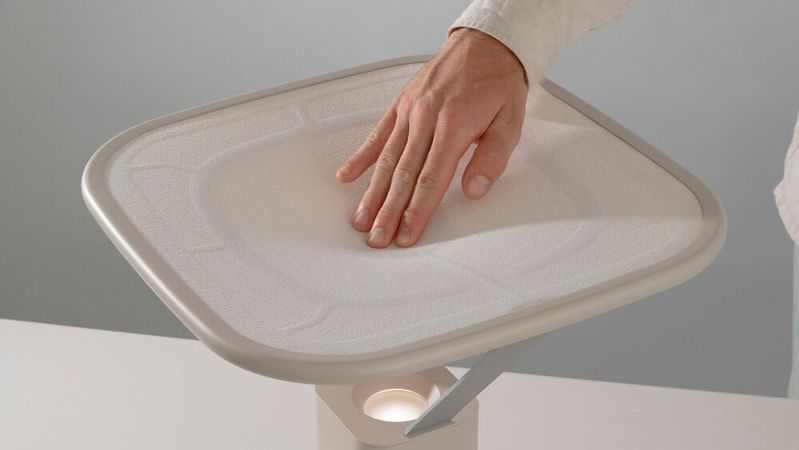 Textilien, die fühlen: Mit intelligenten Oberflächen werden neuartige Interaktion ermöglicht.(Bild:  Wint Design Lab)