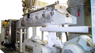 Kaltmahlanlage 160 C in Edelstahlausführung (Bild: Hosokawa Alpine)