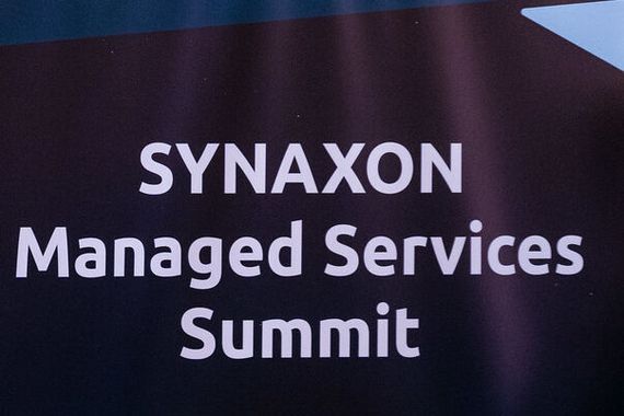 Begrüßung der Teilnehmer des Synaxon Managed Services Summits durch Markus Rex (Synaxon) (Bild: Synaxon)