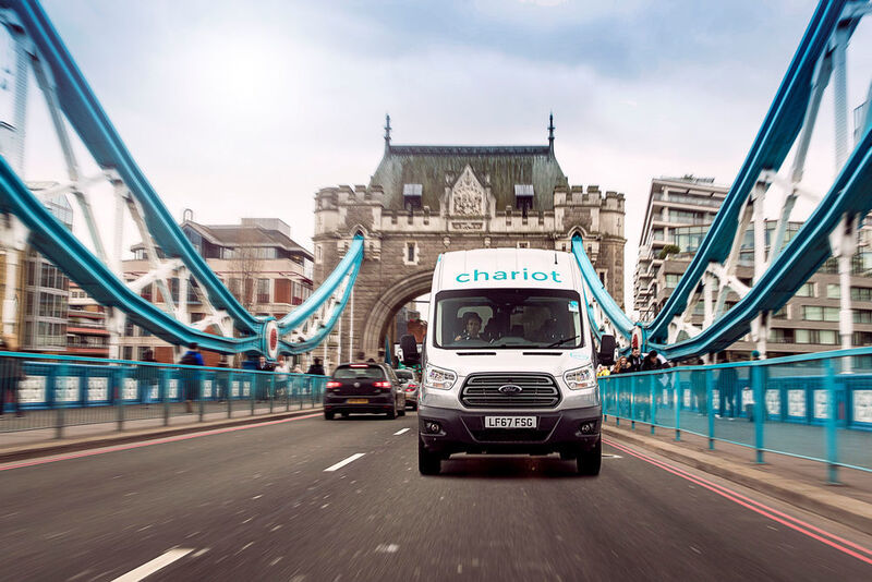 Ford bietet seinen täglichen Shuttle-Dienst für Pendler nun auch in London an. (Ford)