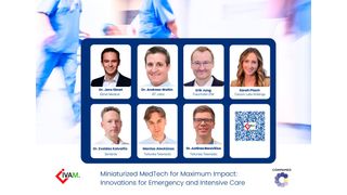 Das digitale Compamed Innovationsforum vom IVAM und der Messe Düsseldorf findet unter dem Leitthema „Miniaturized Medtech for Maximum Impact: Innovations for Emergency and Intensive Care“ statt. (Bild: IVAM)