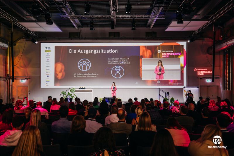 Impressionen der marconomy B2B Marketing Days 2023 (Bild: www.bkfotofilm.de – marconomy)