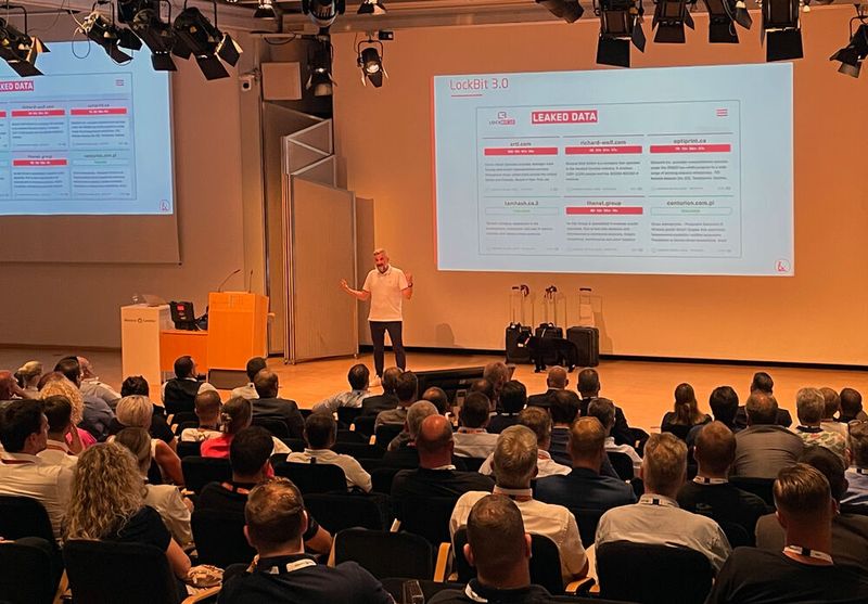 Ein Highlight des Tages war unter anderem das Livehacking.  (Bild: Westcon-Comstor)