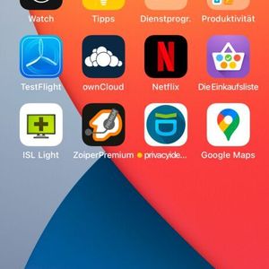 Die Benachrichtigung durch den Push Token unter iOS.