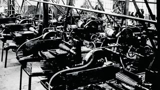 Blick in die historische Raspel-und Feilenfertigung von Peiseler. (Peiseler)