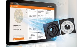Für die Fertigung von Verschleißteilen in Sonderformen bietet Igus einen 3D-Druckservice an. (Igus)
