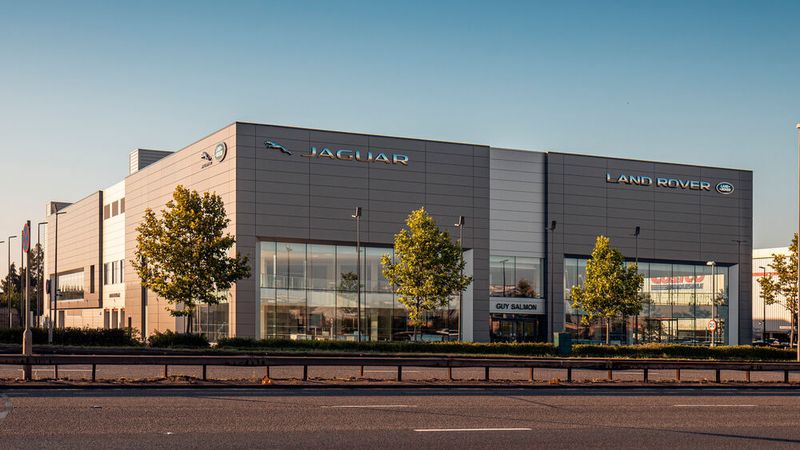 Die Londoner Statement Site wurde in zwei Jahren gebaut.  (Bild: Jaguar Land Rover)