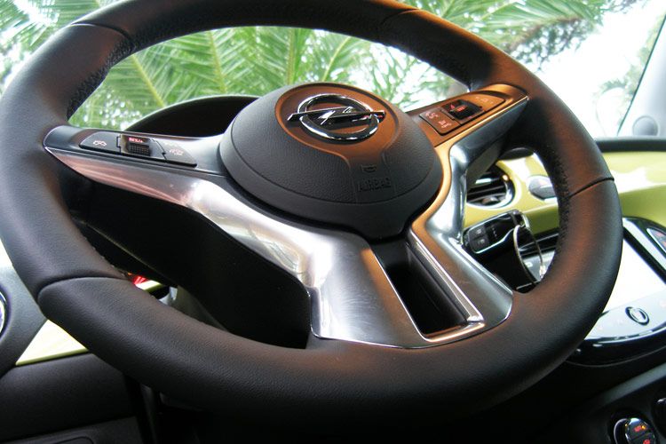 So muss ein Lenkrad aussehen. (Foto: Rehberg)