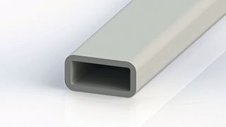 Das Rechteck-Rohr von Reichelt Chemietechnik bietet dank glasfaserverstärktem Kunststoff ein geringes Gewicht und ist elektrisch isolierend. (RCT Reichelt Chemietechnik)