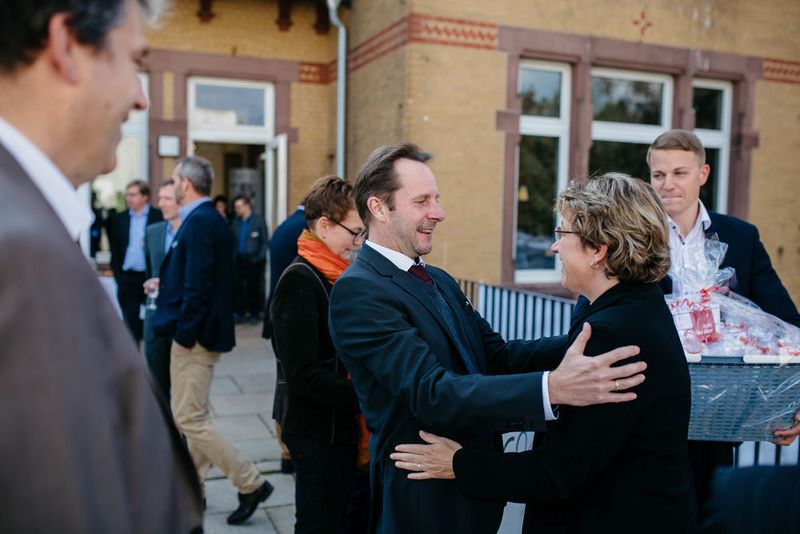 Matthias Erfurt begrüßte die Gäste. (Capeletti & Perl / Stephanie Pelch)