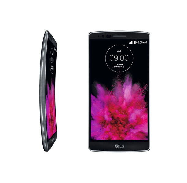 Ein Jahr nach der Vorstellung des innovativen LG G Flex, präsentiert LG Electronics (LG) auf der CES 2015 den Nachfolger, das LG G Flex2. Das LG G Flex2 wartet mit eleganterem Curved-Design ebenso auf wie mit einem 64 Bit Qualcomm Snapdragon 810 Octa-Core Prozessor und einem 5,5 Zoll Display (Bild: LG)