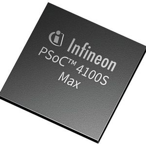 The PSoC 4100S Max microcontroller is required for data evaluation.(Image: Infineon)