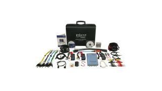 Das Kfz-Diagnose-Set von Pico beinhaltet neben einem Speicheroszilloskop zahlreiche Messadapter. (Archiv: Vogel Business Media)