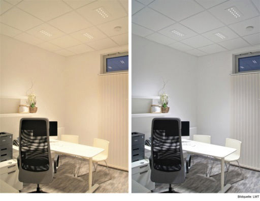 Hausarztpraxis Mit Steuerbaren Led Leuchten Ausgestattet