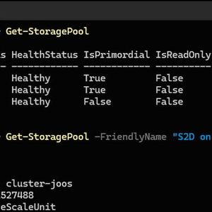 Storage-Pools werden in Windows Server 2028 mehr in den Fokus rücken. (Bild:  Joos)