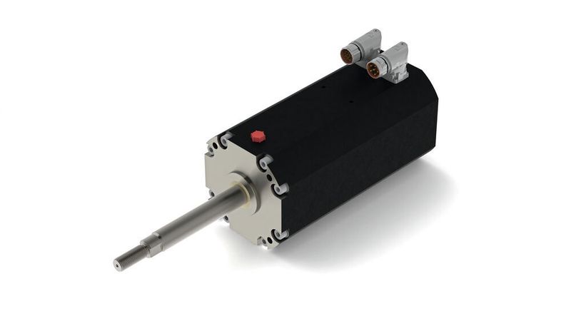 Der Stellantrieb MGI633 mit integriertem invertiertem Planetenrollengewindetrieb. (Moog)