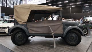 Mercedes-Benz G5 (W152) mit für die Bergwacht bestimmtem Kübelwagenaufbau von Rupflin, München – etwas anderes als ein langes Wertgutachten ist hier undenkbar, auch zur Festlegung einer Kaskoversicherungsprämie. (Bild: Peter Diehl)