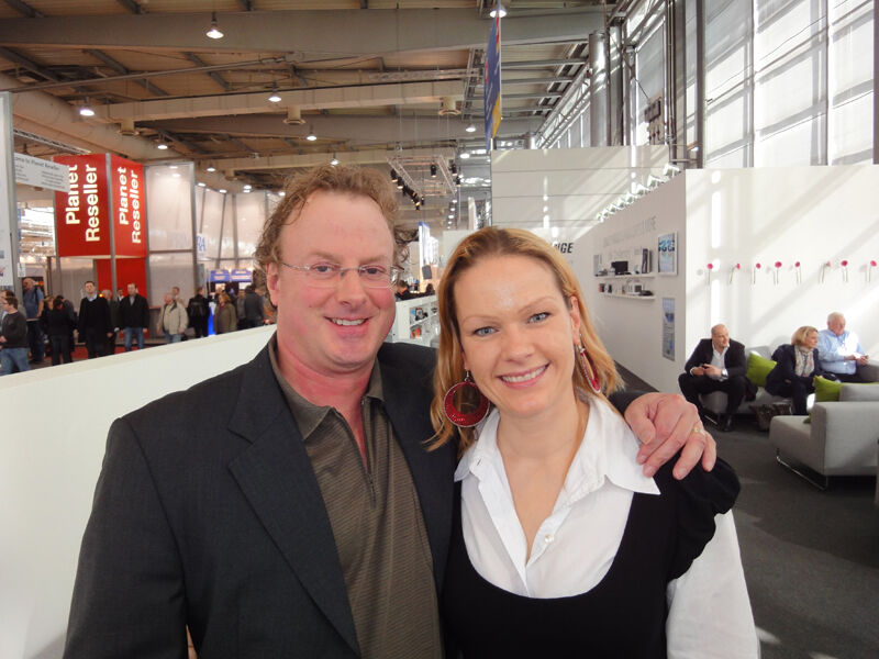 Ludwig Leinziger, ToolHouse, und Hannah Lamotte, IT-BUSINESS (Archiv: Vogel Business Media)