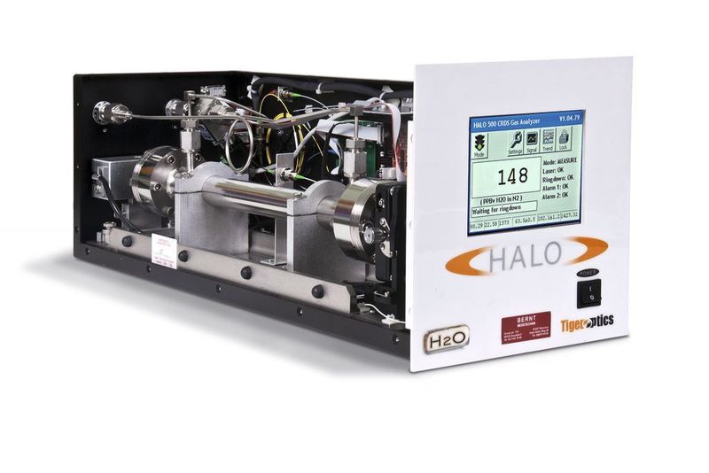 Das neue Cavity Ring Down Spectrometer misst die Spurenfeuchte in Rein- und Reinstgasen.  (Bild: Bernt Messtechnik)
