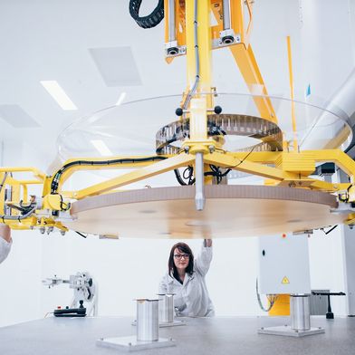 A new "Factory 4.0" to make primary mirror segments for the Extremely Large Telescope. (Source: Safran Group)