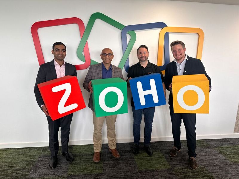 Das Zoho Team ist mehr als motiviert und ist mehr als bereit zu expandieren. (Bild: Vogel IT-Medien)
