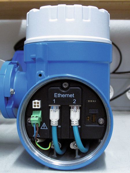 Einheitliche, barrierefreie Kommunikation vom ERP-System bis in die Feldgeräteebene – Ethernet macht’s möglich. (Endress+ Hauser)