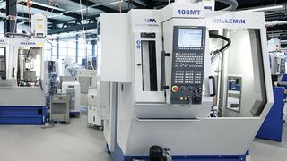 Bei Willemin-Macodel ist nur die Montage und Inbetriebnahme der Maschinen angesiedelt. Strategisch wichtige Komponenten werden aber von Zulieferern aus der Region gefertigt. (Bild: Willemin-Macodel)