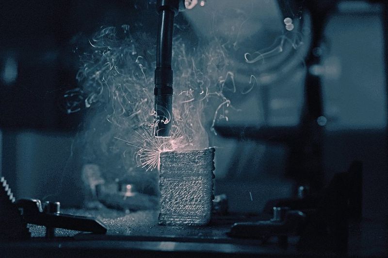 Universell anwendbar: Mit Lichtbogen-Draht-Auftragsschweissen lassen sich beliebige Geometrien alleinstehend oder auf vorhandenen Bauteilen additiv generieren.  (PZH)