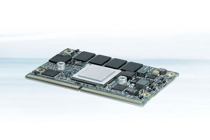Kontron bietet das Modul „SMARC-sAL28“ mit bis zu fünf integrierten TSN-fähigen 1GB Ethernet-Ports direkt aus dem Controller an. Es erfüllt die Spezifikationen gemäß IEEE 802.1 TSN (Time Sensitive Networking) und soll sich damit zum Einsatz in Industrial-IoT bzw. Industrie-4.0-Systemen basierend auf Ethernet-Protocol-Standards eignen. Halle 1, Stand 478 (Kontron)