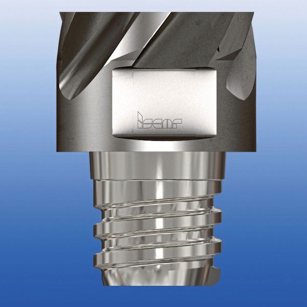 Stabil verbunden: Werkzeuge mit wechselbaren Schneidköpfen von Iscar sind mit einem Sondergewinde ausgeführt. (Bild: Iscar)